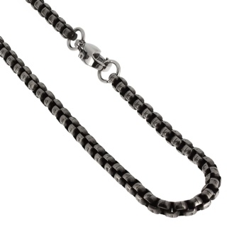 Stainless Steel Rollo Chain Necklace