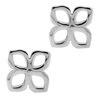 Silver 925 Mini Flower Stud Earrings