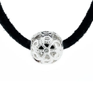 Ornate 925 Silver Bead Necklace
