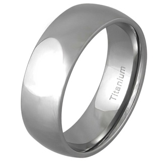 Lust 8 Titanium Ring