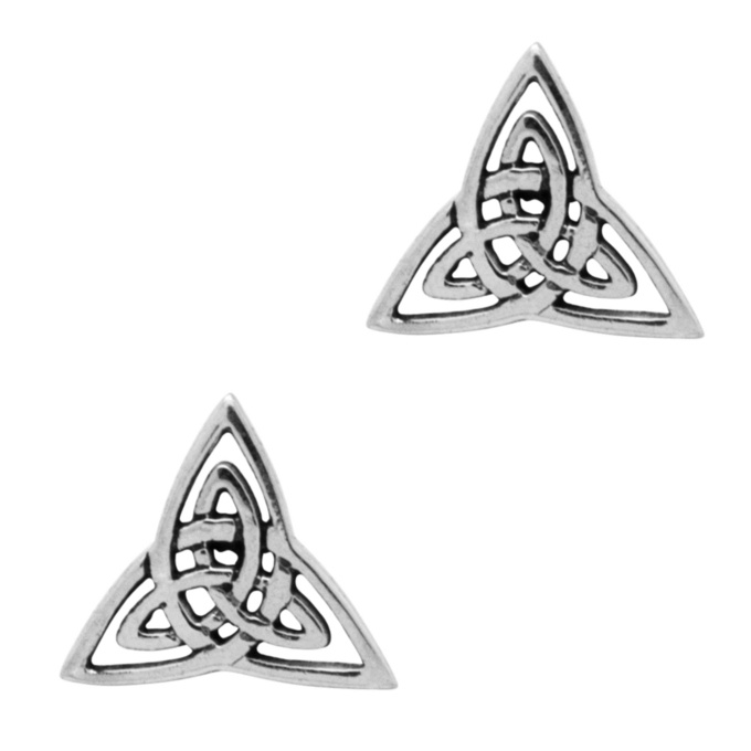 Celtic Knot Stud Earrings – Celtic Crystal Design Jewelry