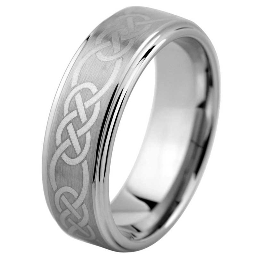 Constant Celtic Tungsten Ring | Tungsten Rings | Suay Design