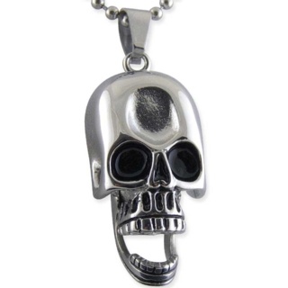 Steel Skull VS2 Necklace