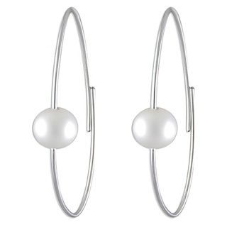 Applause Pearl Silver Earrings