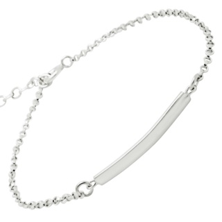 925 Silver Bar Bracelet