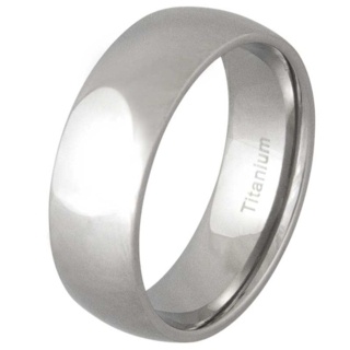 Lust 8 Titanium Ring