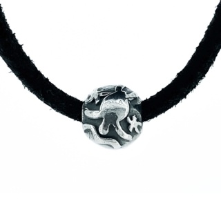 Silver Turtle & Starfish Necklace