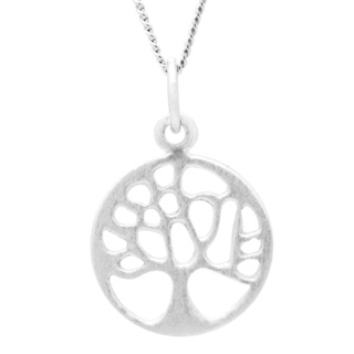 Silver Tree Of Life Necklace