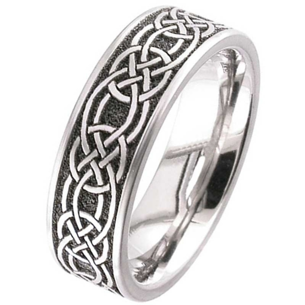 Titanium Celtic Knot Wedding Ring | Titanium Rings | Suay Design
