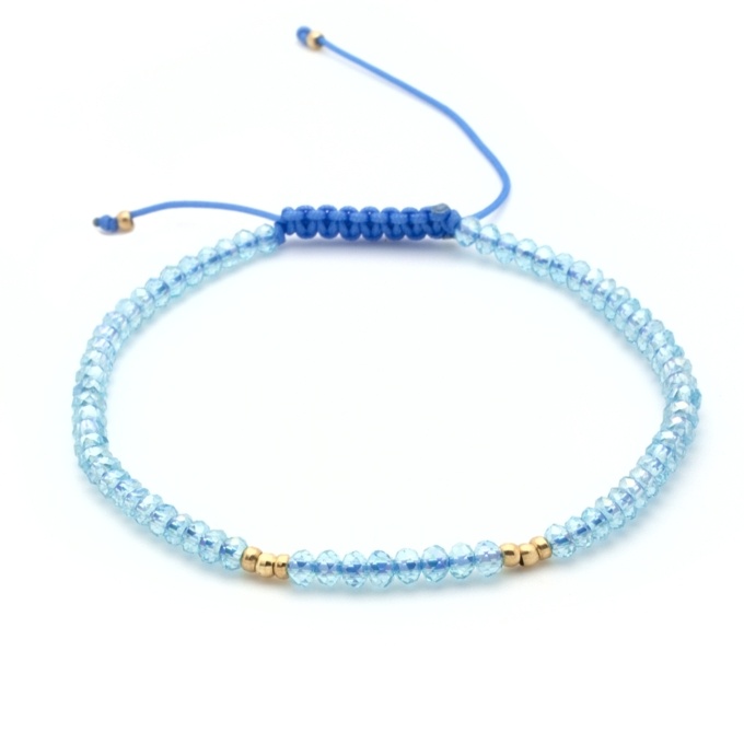 Anni Lu  Asym Bracelet  Light Blue  Wild Swans