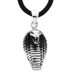 925 Silver Cobra Snake Necklace