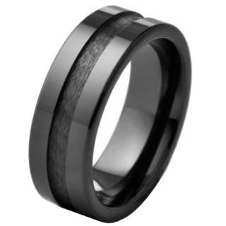 Regulate Black Ceramic Ring