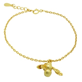 Gold Tone Bee Bracelet