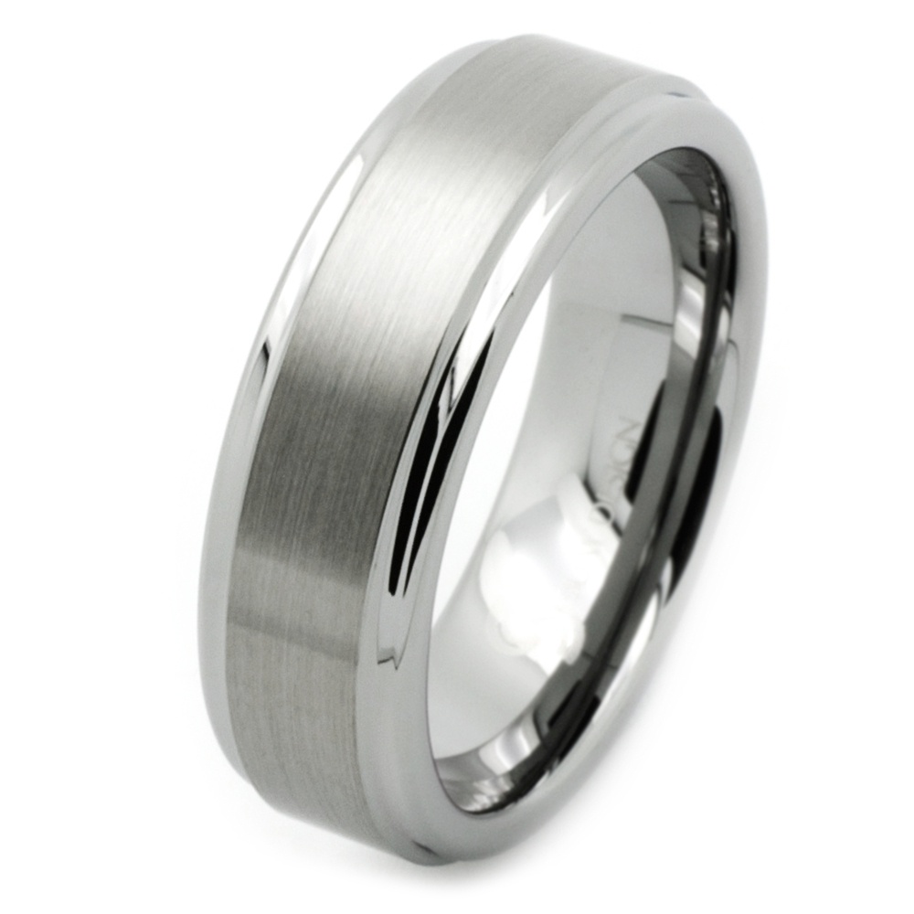 8mm Tungsten Carbide Wedding Ring | Tungsten Rings | Suay Design