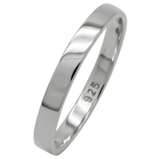 925 Silver Band 3mm Ring
