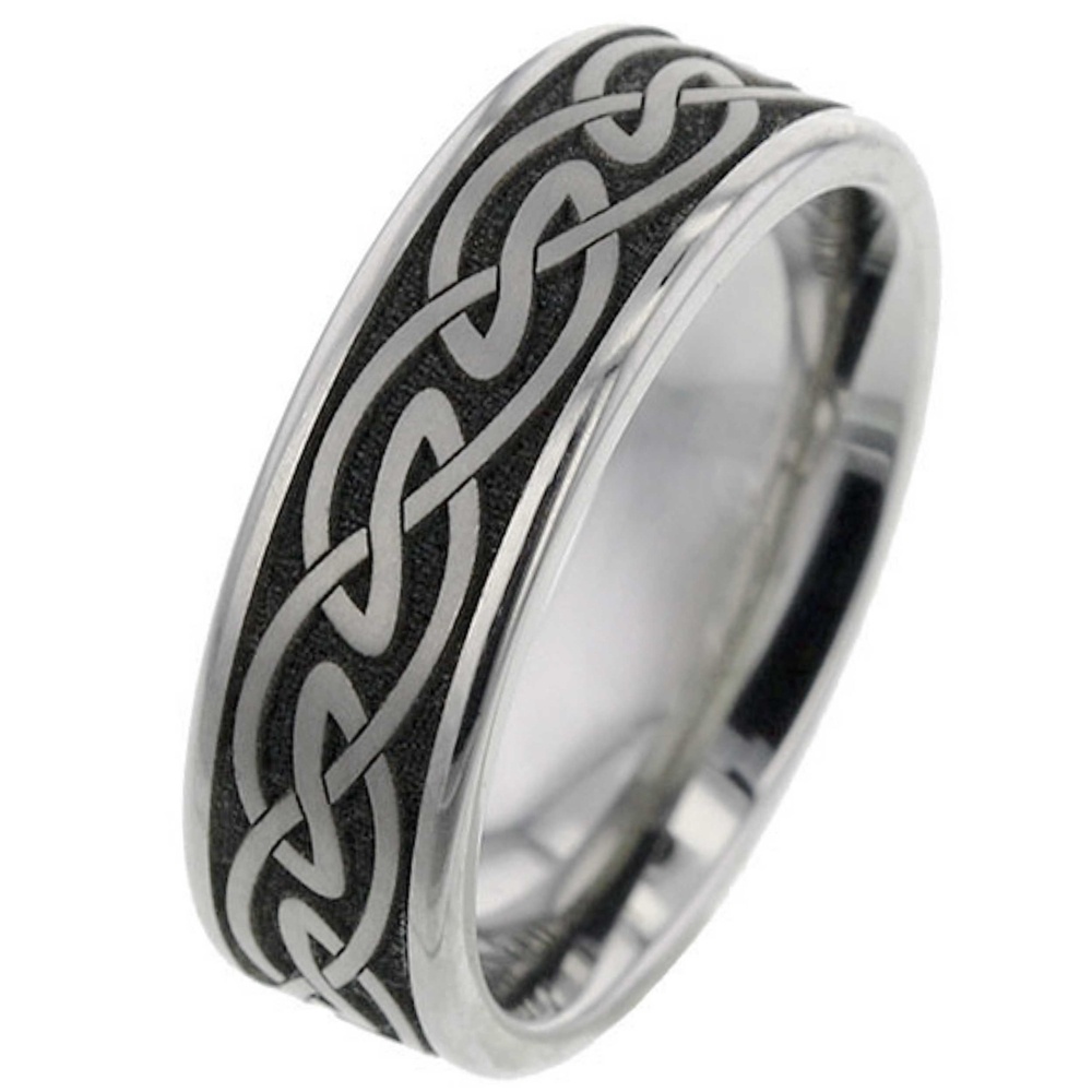Celtic Titanium Wedding Ring Titanium Rings Suay Design