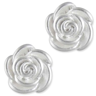 Valentina Silver Flower Earrings