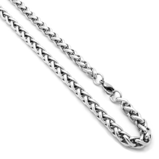 Stainless Steel Wheat Chain 6mm Necklace
