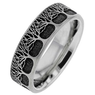 Tree of Life Memorial Ashes Ring