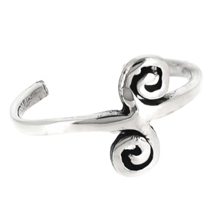 925 Silver Spiral Ear Cuff