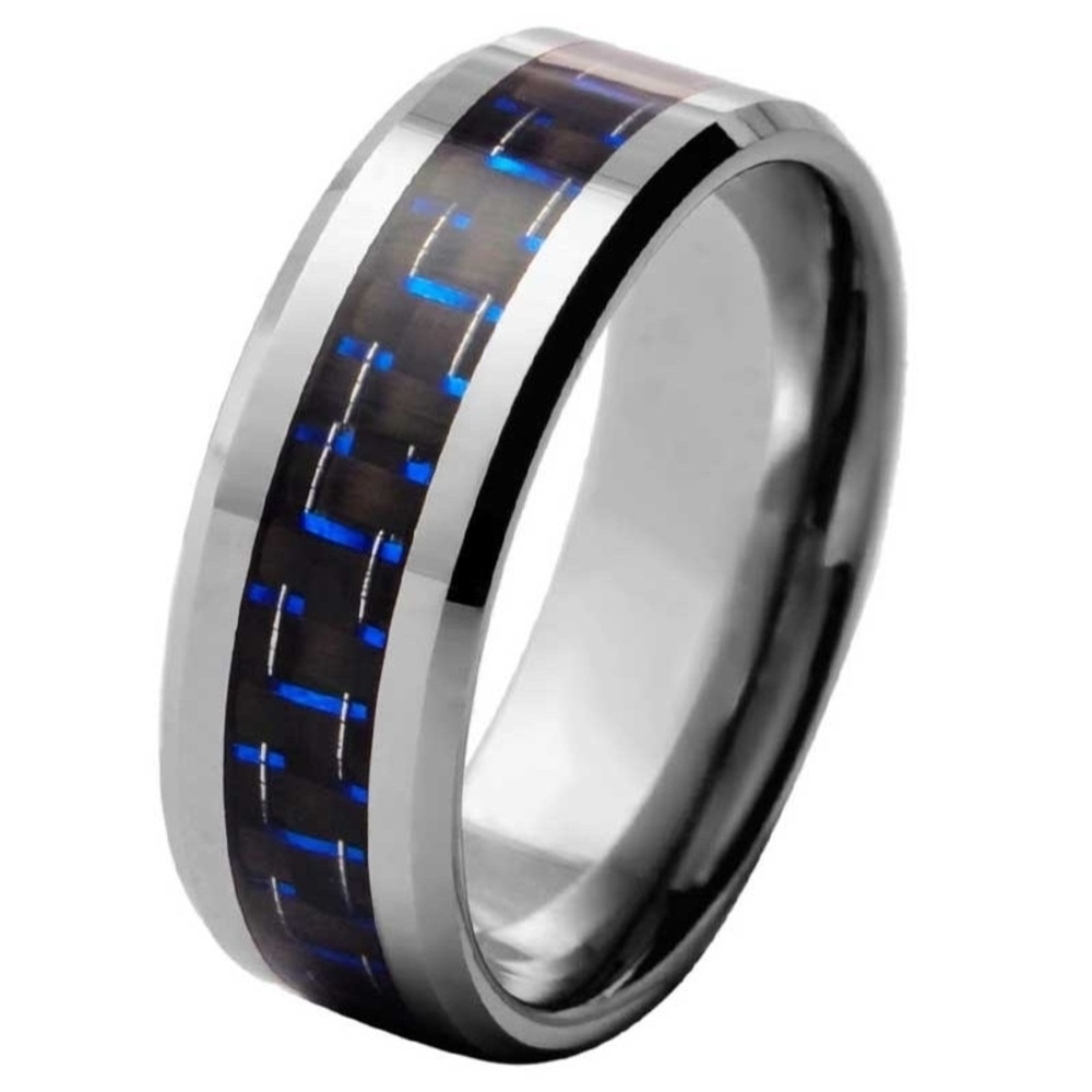 Focus Tungsten Ring | Inlaid Rings | Suay Design